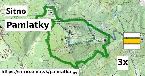 pamiatky v Sitno