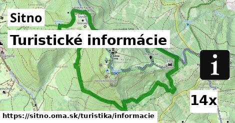 Turistické informácie, Sitno