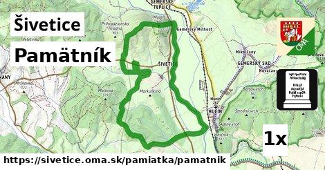 Pamätník, Šivetice