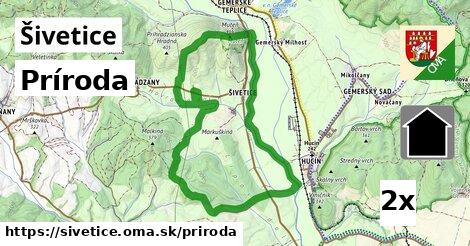 príroda v Šivetice