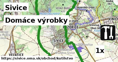 Domáce výrobky, Sivice