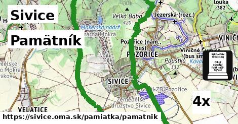 Pamätník, Sivice