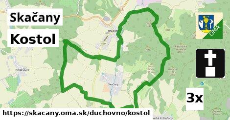 Kostol, Skačany