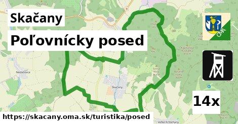 Poľovnícky posed, Skačany