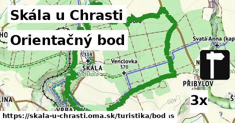 Orientačný bod, Skála u Chrasti