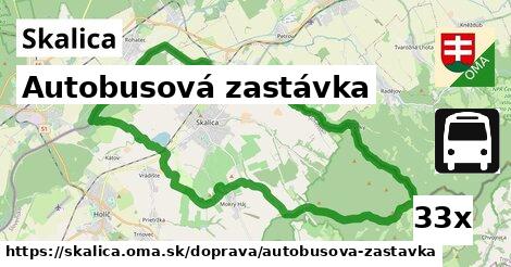 Autobusová zastávka, Skalica