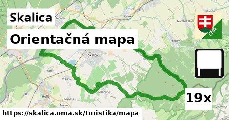 Orientačná mapa, Skalica