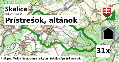 Prístrešok, altánok, Skalica