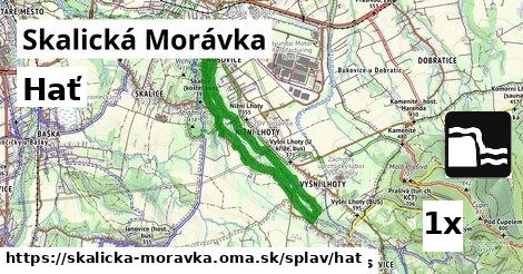 hať v Skalická Morávka