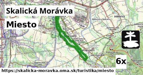 miesto v Skalická Morávka