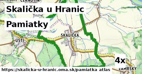 pamiatky v Skalička u Hranic