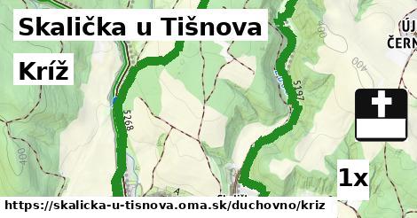 Kríž, Skalička u Tišnova