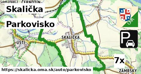 Parkovisko, Skalička