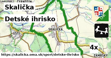 Detské ihrisko, Skalička