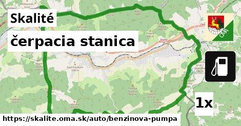 čerpacia stanica, Skalité