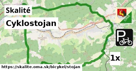 Cyklostojan, Skalité