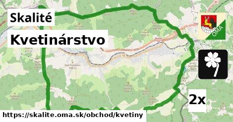 Kvetinárstvo, Skalité