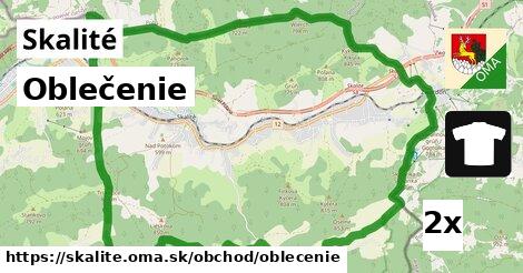 Oblečenie, Skalité