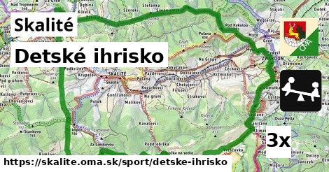 Detské ihrisko, Skalité