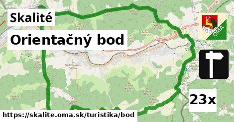 Orientačný bod, Skalité