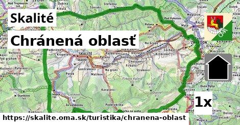 Chránená oblasť, Skalité
