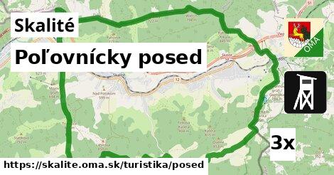 Poľovnícky posed, Skalité