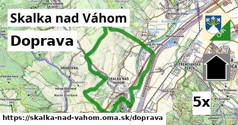 doprava v Skalka nad Váhom