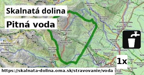 Pitná voda, Skalnatá dolina