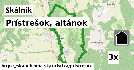 Prístrešok, altánok, Skálnik