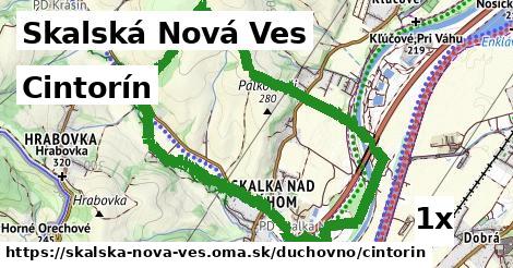 cintorín v Skalská Nová Ves
