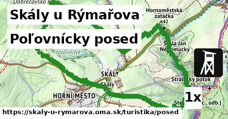 Poľovnícky posed, Skály u Rýmařova