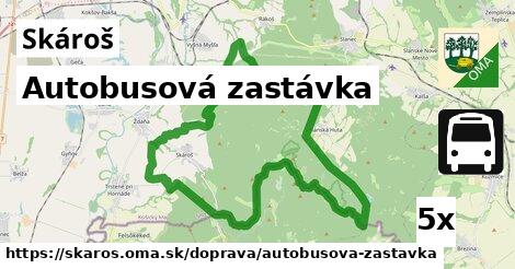 Autobusová zastávka, Skároš