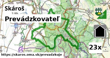 prevádzkovateľ v Skároš