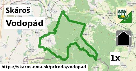 Vodopád, Skároš