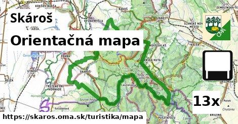 Orientačná mapa, Skároš