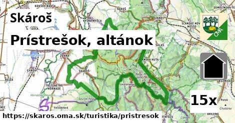 Prístrešok, altánok, Skároš