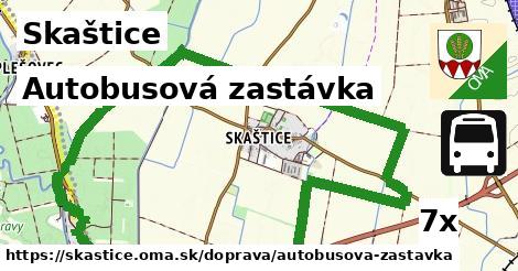 Autobusová zastávka, Skaštice