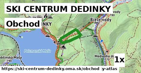 obchod v SKI CENTRUM DEDINKY