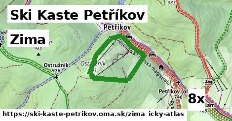 zima v Ski Kaste Petříkov