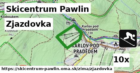 Zjazdovka, Skicentrum Pawlin