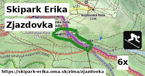 Zjazdovka, Skipark Erika