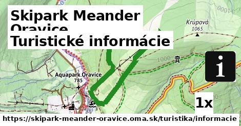 Turistické informácie, Skipark Meander Oravice