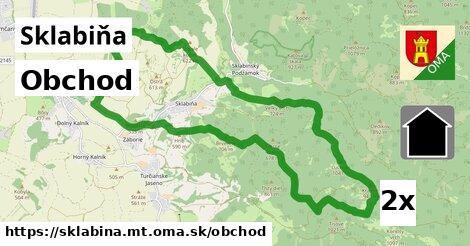 obchod v Sklabiňa, okres MT