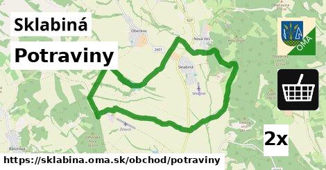 Potraviny, Sklabiná