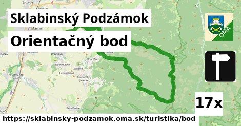 Orientačný bod, Sklabinský Podzámok