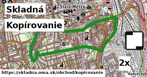 Kopírovanie, Skladná