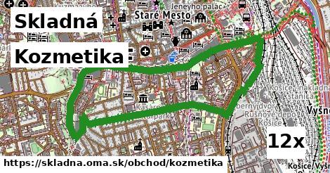 Kozmetika, Skladná