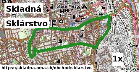 Sklárstvo, Skladná