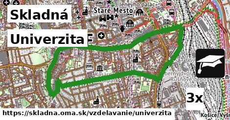 Univerzita, Skladná