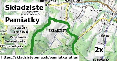 pamiatky v Składziste